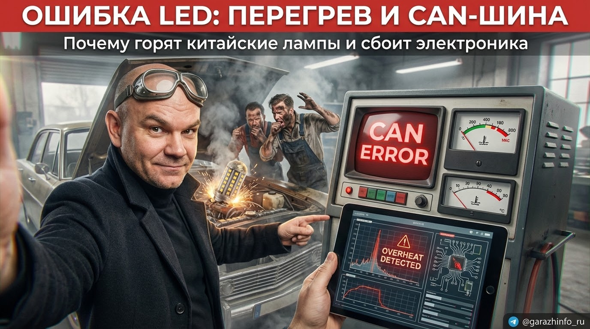    Разберёмся, почему возникают ошибки при установке китайских LED-ламп. Zero8