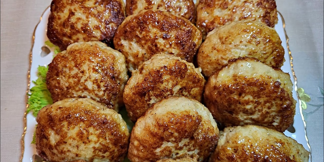 ДОМАШНИЕ КОТЛЕТЫ ИЗ КУРИНОГО ФАРША...БЕЗ ХЛЕБА!