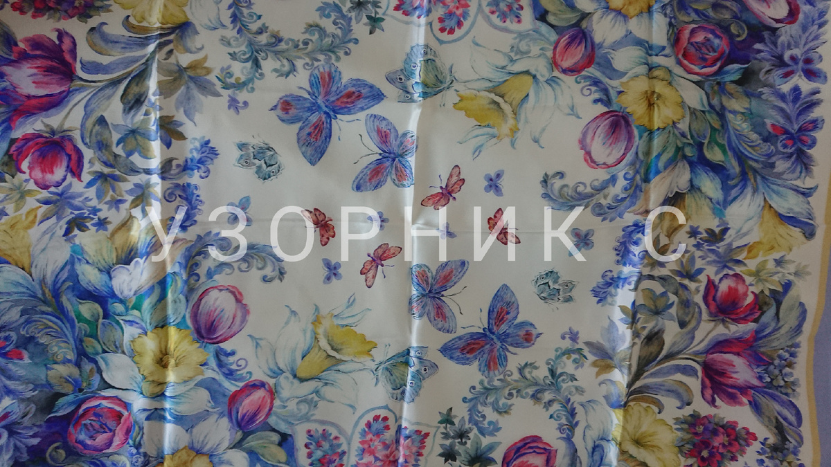 Платок Предчувствие любви, фото автора