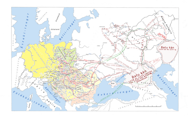Монгольское вторжение в Европу (1235-1242). Фото из свободных источников в Интернете.