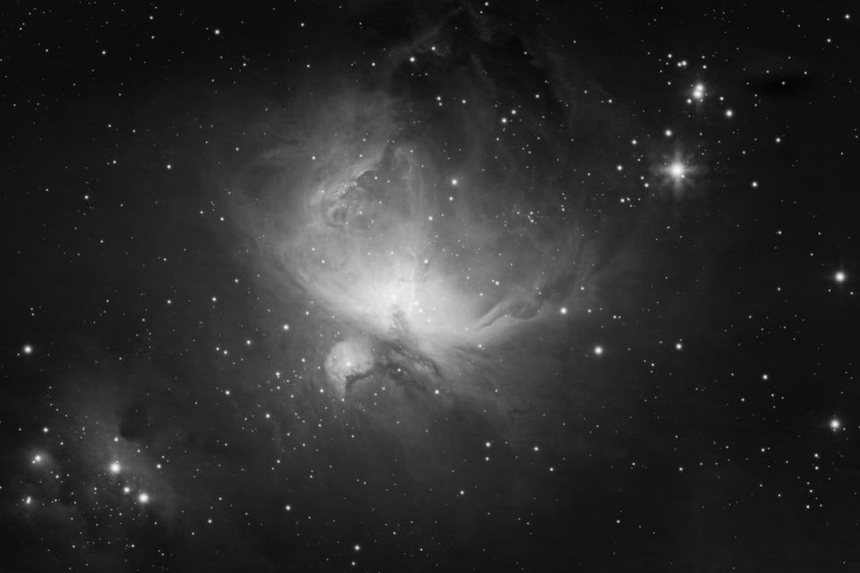    Снимок сделал специалист Андрей Никифоров вместе с юными астрономами в ночь на 20 февраля. Фото: пресс-служба Большого новосибирского планетария.