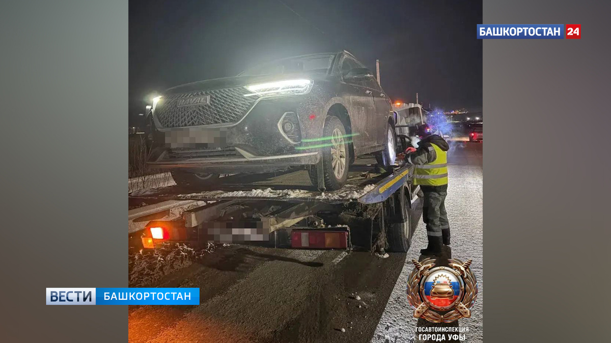    В Уфе снова задержан несовершеннолетний подросток за рулем внедорожника