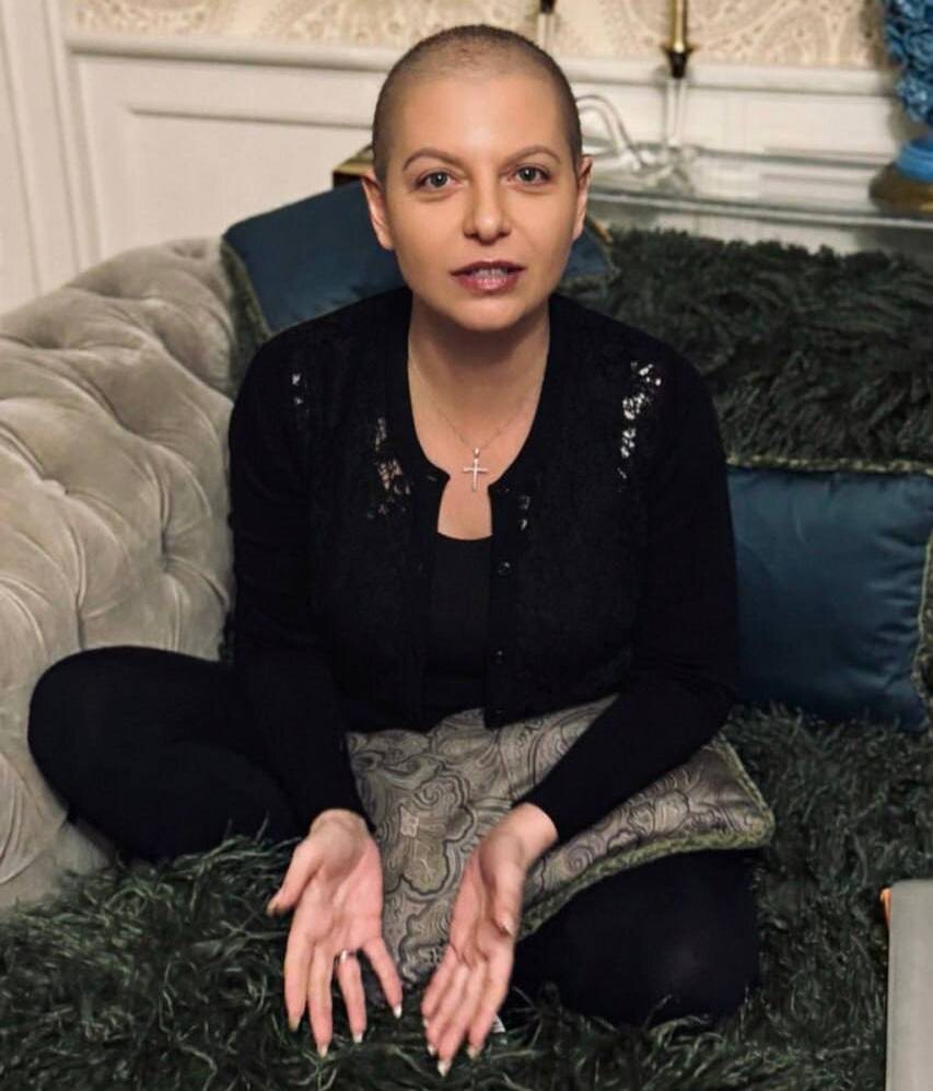    Маргарита Симоньян без парика. Фото: соцсети Маргариты Симоньян