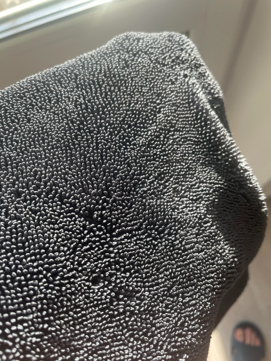 вот такая структура у полотенца