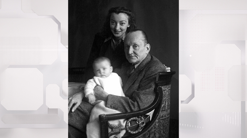 Александр Николаевич Вертинский, его жена Лидия и дочь Анастасия. © РИА Новости/Тихонов