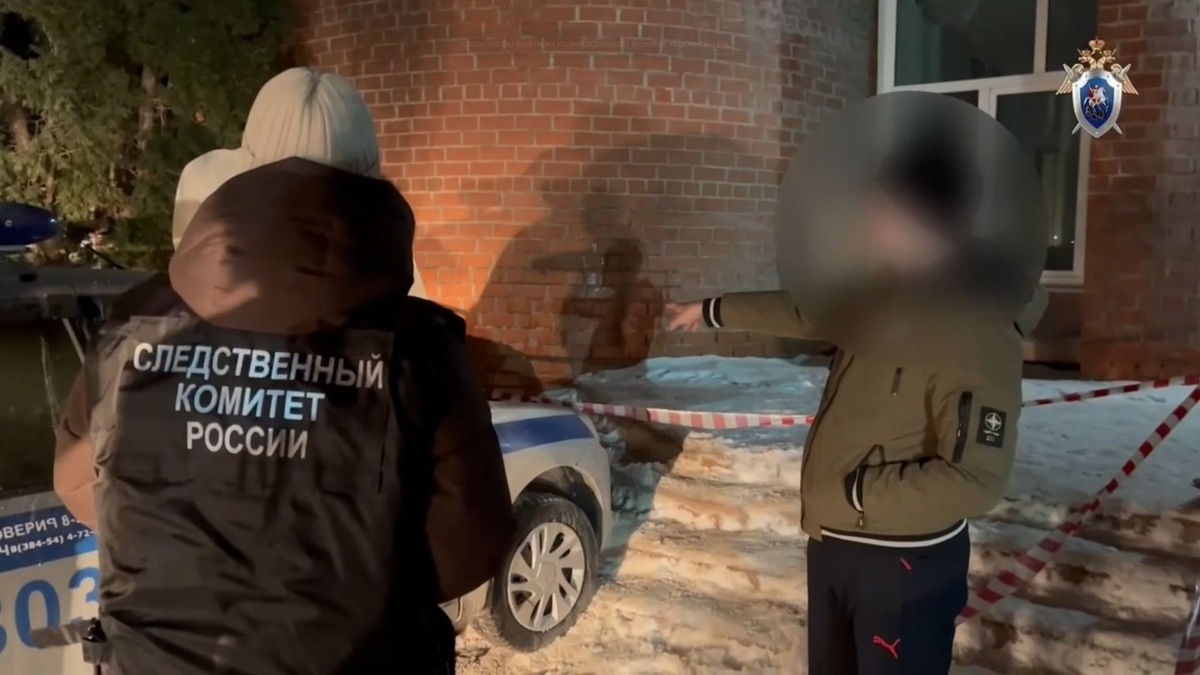    Кадр из видео: Телеграм/SKRKuzbass