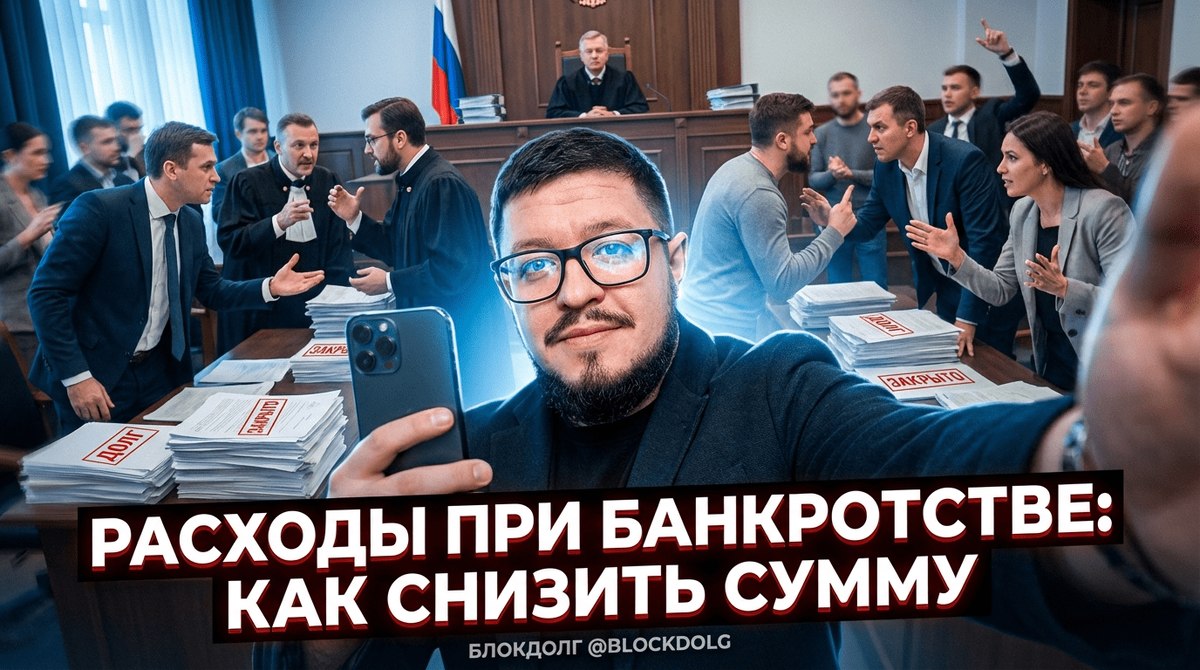    Информация о расходах при банкротстве физических лиц Максим