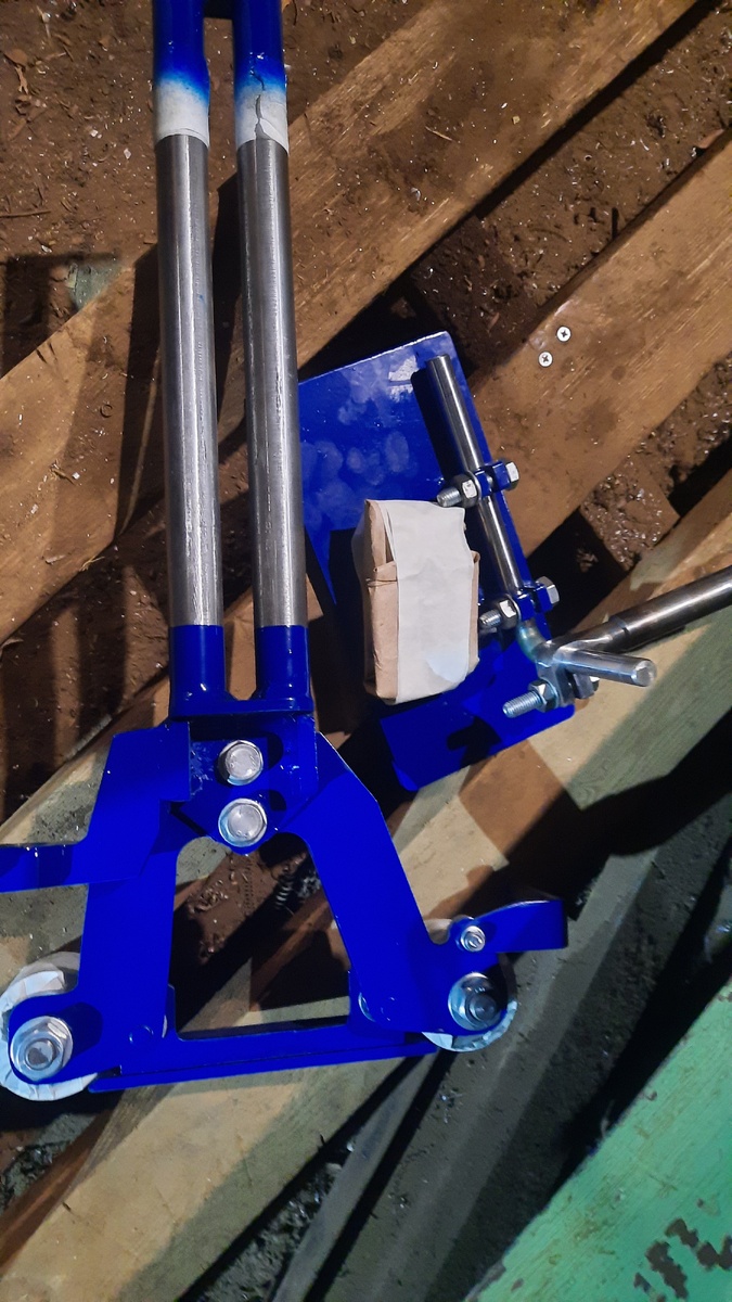 Детали ленточного гриндера перед упаковкой