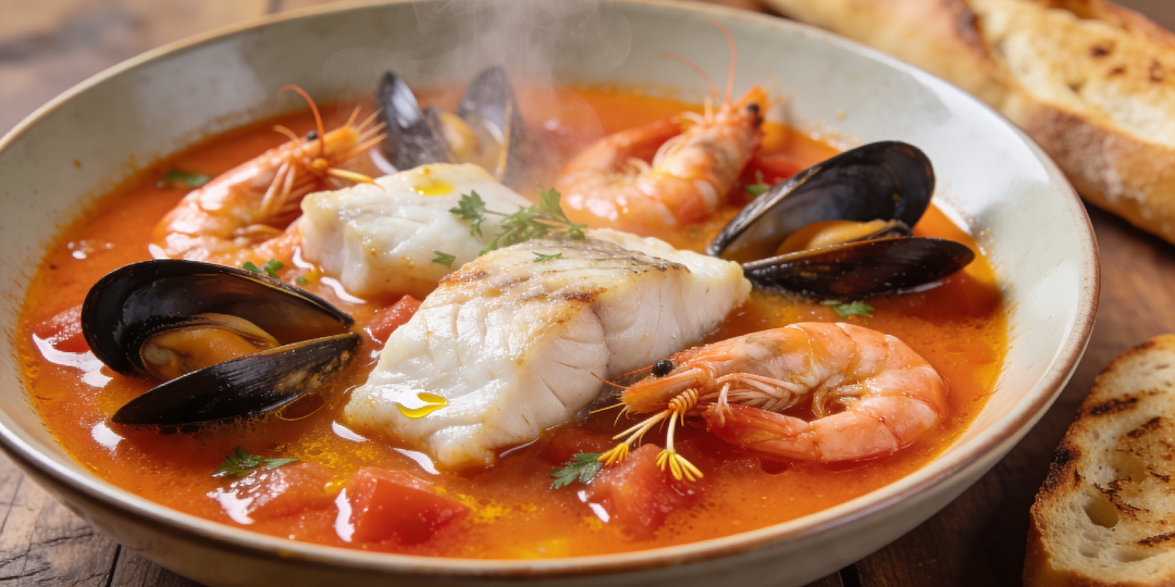 Буйабес — легендарный рыбный суп Марселя с ароматом Средиземного моря