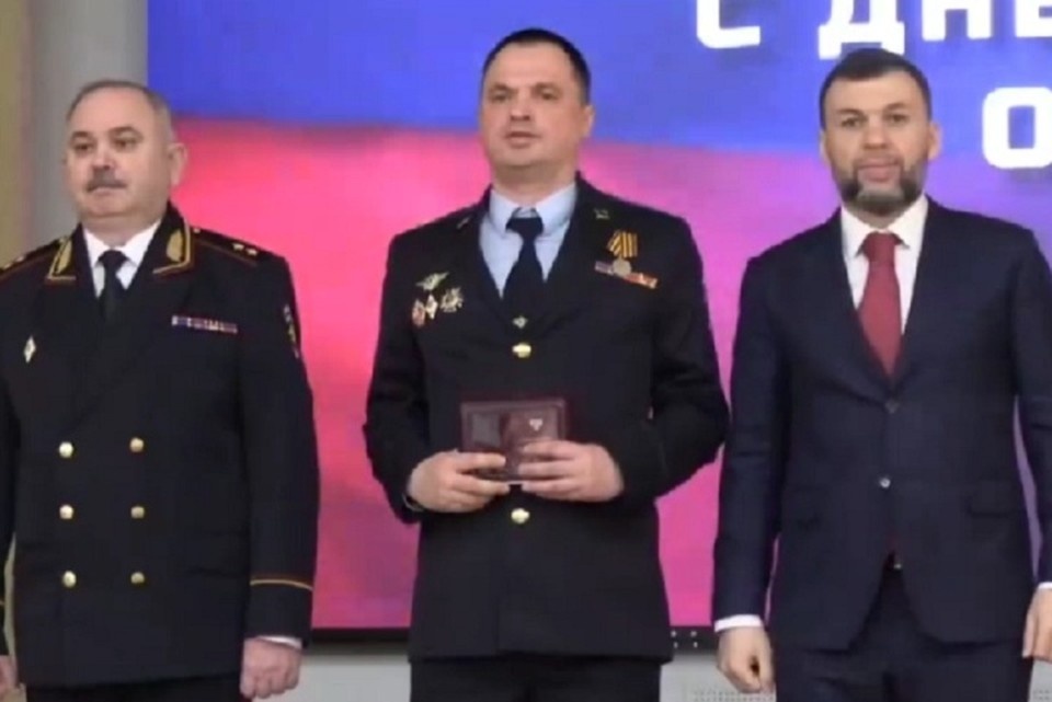    Особо отличившимся сотрудникам полиции вручили государственные и ведомственные награды. Фото: МВД по ДНР