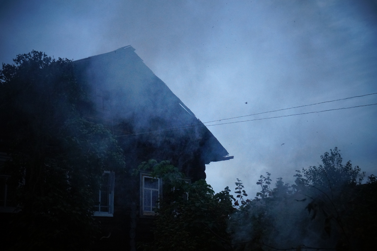 Первая ночь в доме посреди леса