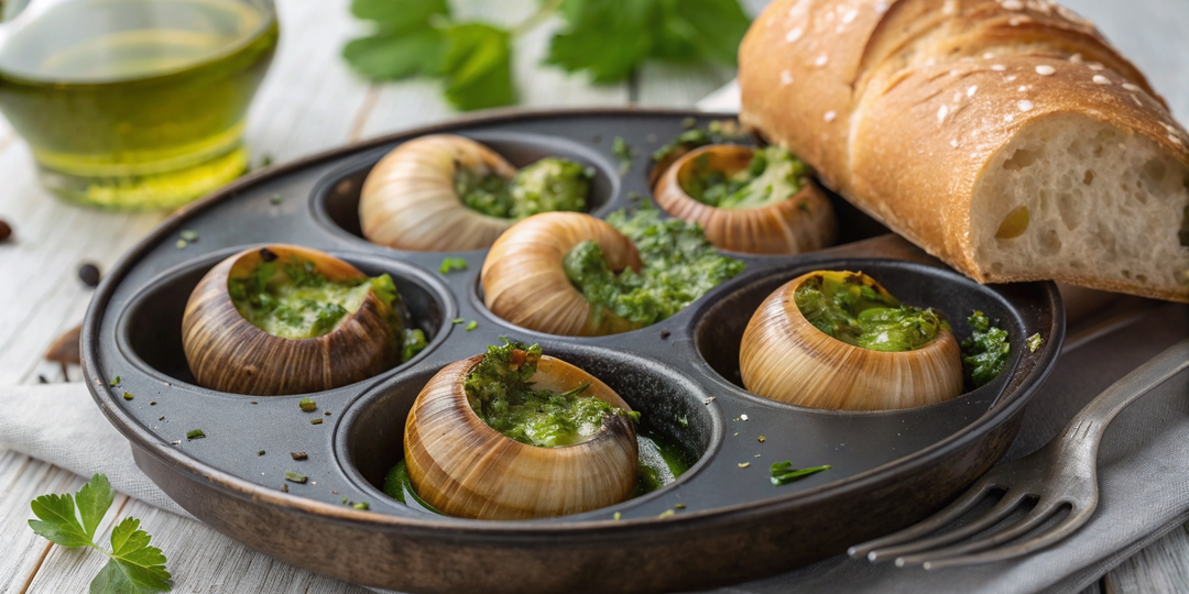 Эскарго по-бургундски — французский деликатес с ароматом чесночного масла