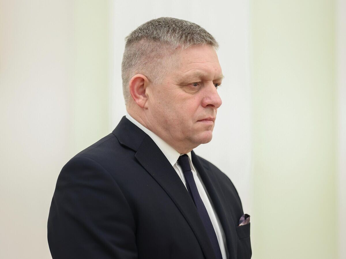   Премьер-министр Словакии Роберт Фицо© POOL