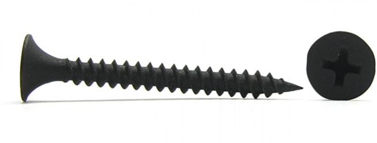 Черный саморез по металлу с ЧАСТОЙ резьбой (источник: https://www.tam-bet.ru/tovar/Samorez_pg_ksh_oks_4276_RMZ--ut000003295.html)