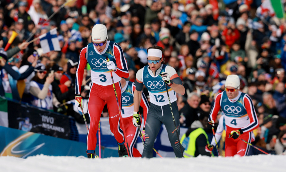    Коростелев пришел пятым в марафоне на ОИ-2026, уступив только норвежцам и французу. Фото: Reuters, Stephanie Lecocq