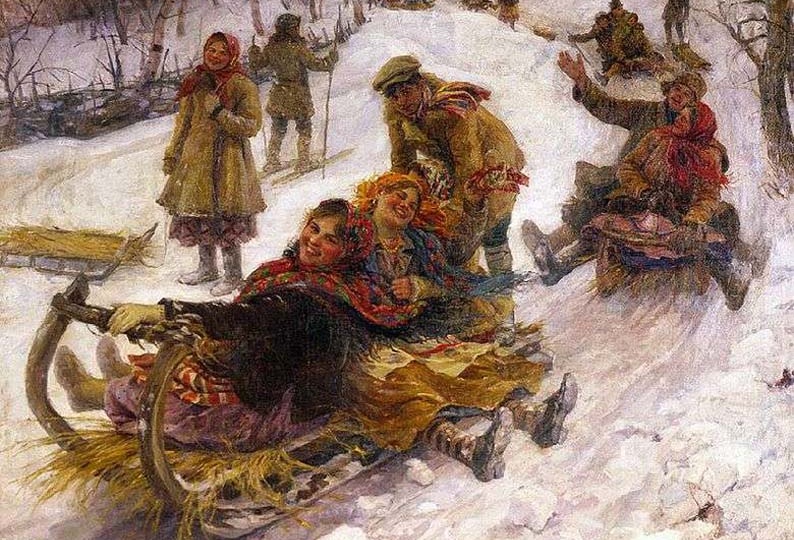 КАК ГУЛЯЛИ НА МАСЛЕНИЦУ
