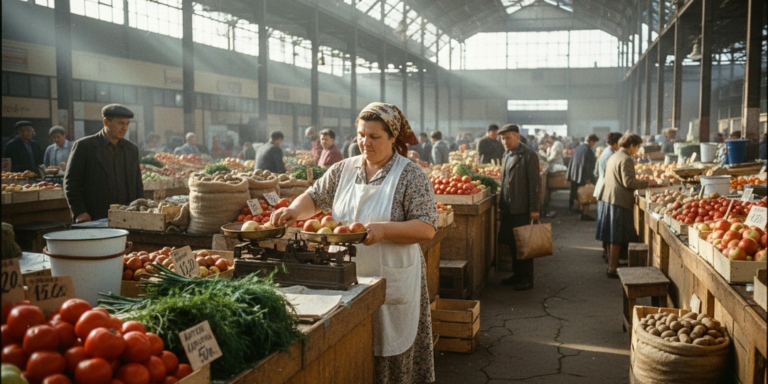 Территория свободы: Почему поход на рынок был главным событием недели