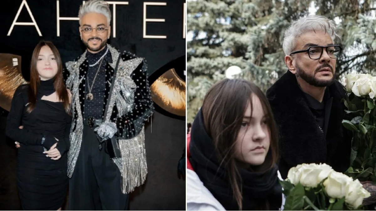 Киркоров с дочерью