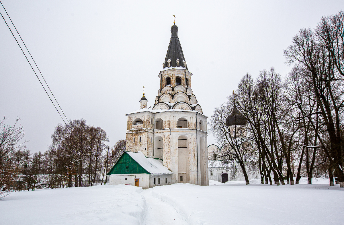 Александровская слобода. Распятская церковь-колокольня. Александров, Владимирская область. Фото автора статьи  