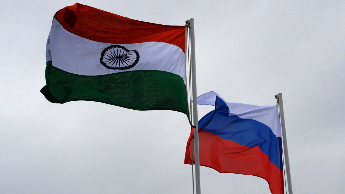    Россия Индия флаги РИА