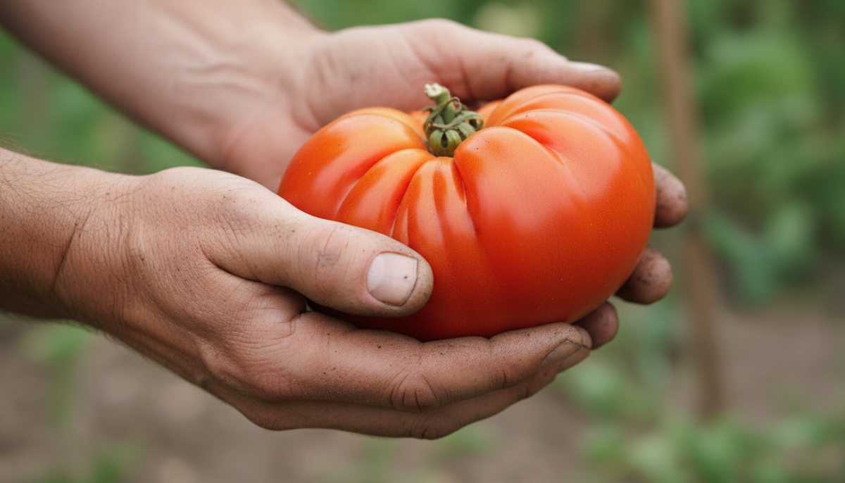 Такие экологически чистые томаты в элитных супермаркетах Пекина продают по 1500 рублей за килограмм, а мы просто отдаем их соседям ведрами.