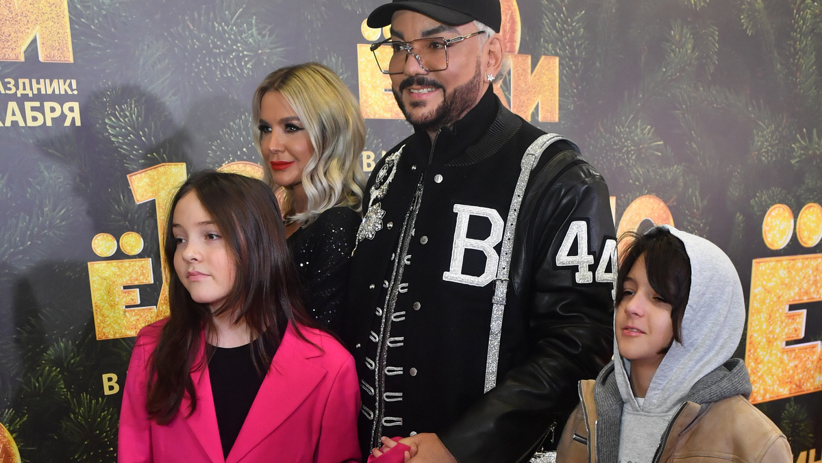    Филипп Киркоров с сыном и дочкой. Фото: Иван Макеев / КП