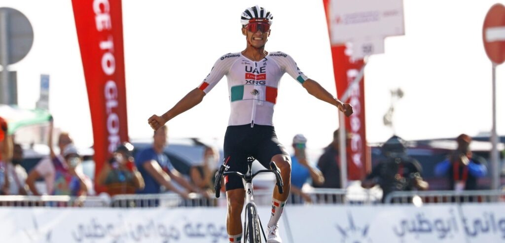    Айзек Дель Торо / UAE Tour 2026 - 8th Edition - 6th stage Al Ain Museum - Jebel Hafeet 168 km - 21/02/2026 - Isaac Del Toro (MEX - UAE Team Emirates - XRG) - photo Luca Bettini/SprintCyclingAgency©2026 / © Cor Vos 2026