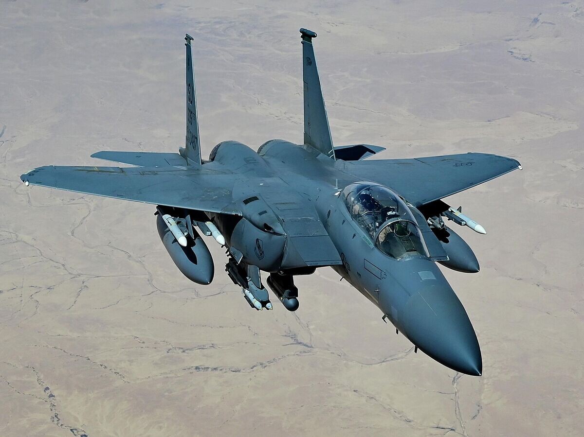    Истребитель F-15E Strike Eagle ВВС США | © Фото : U.S. Air Force / Senior Master Sgt. Matthew Plew