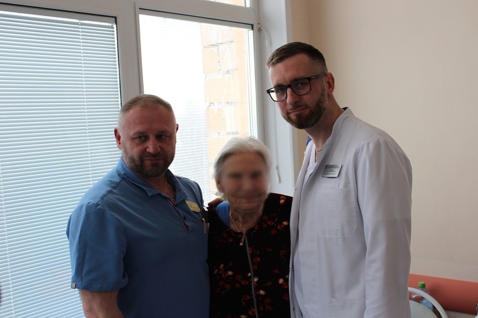    В Твери спасли жизнь пенсионерки. ПТО