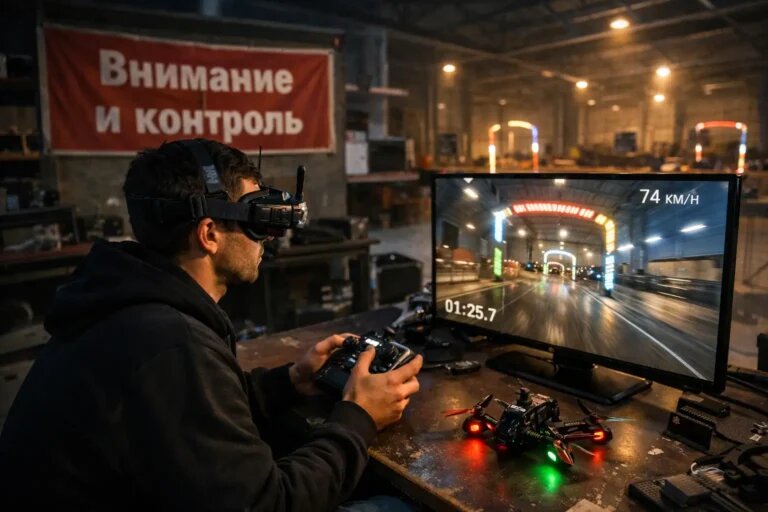    Обучение FPV как прикладная работа с вниманием "Обученик"