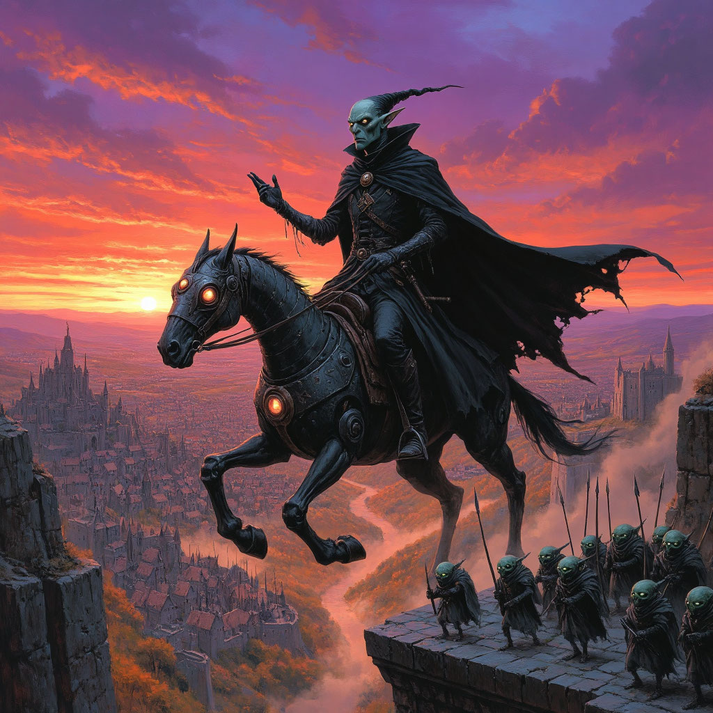 Злодей Лендон и его приспешники Микронусы