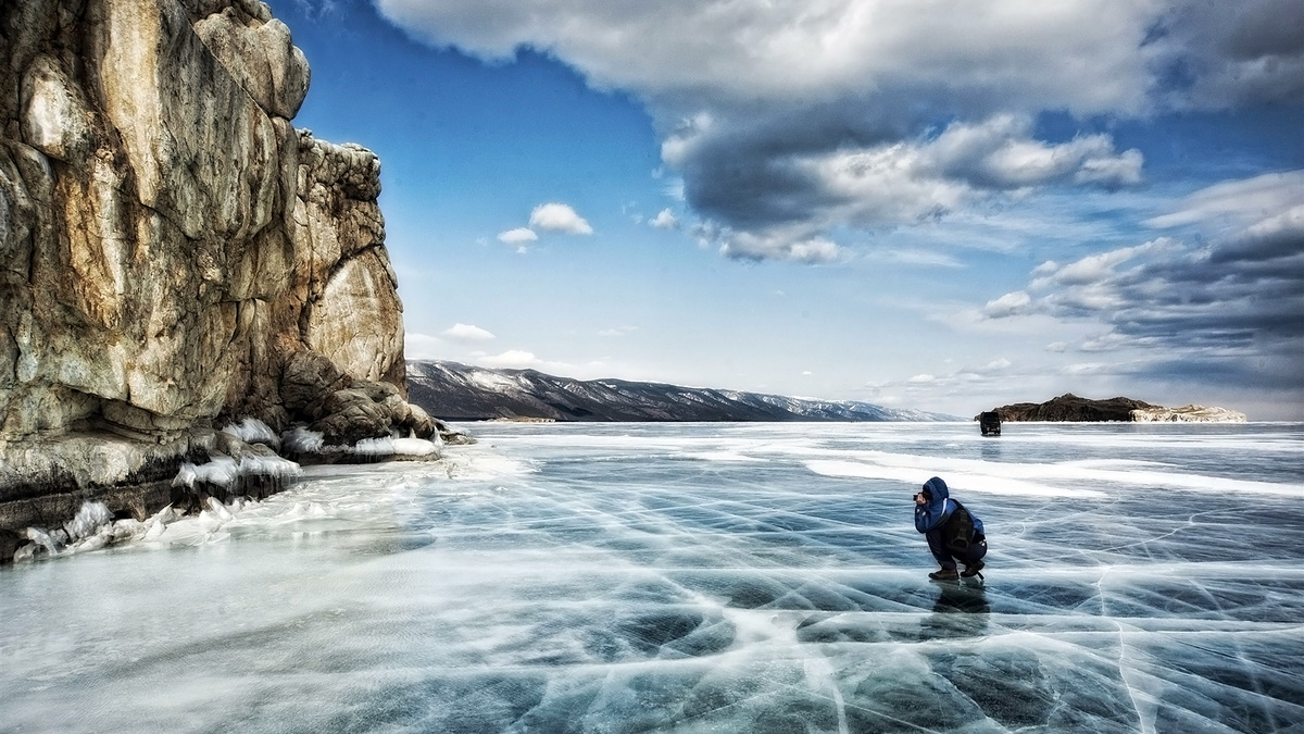    Байкал весной