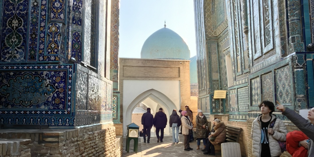 Путешествие по Узбекистану: день 4 - Афрасиаб и рождественский ужин