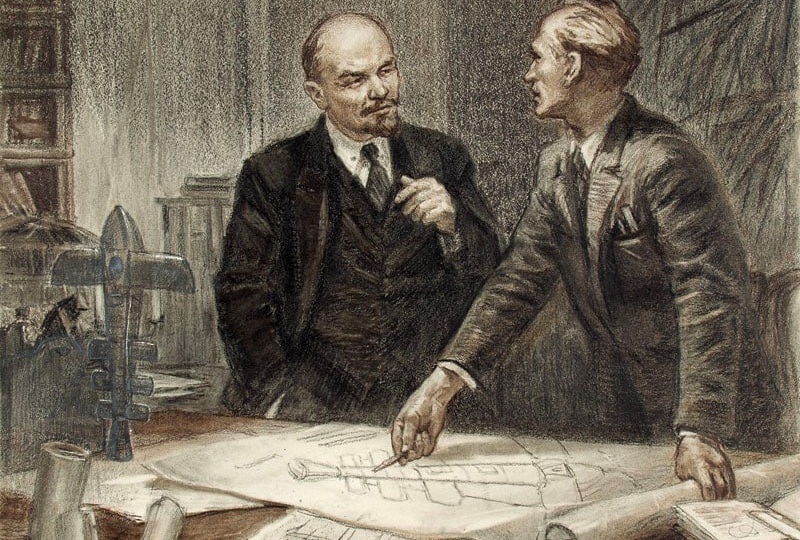 В.И. Ленин на картинах художников