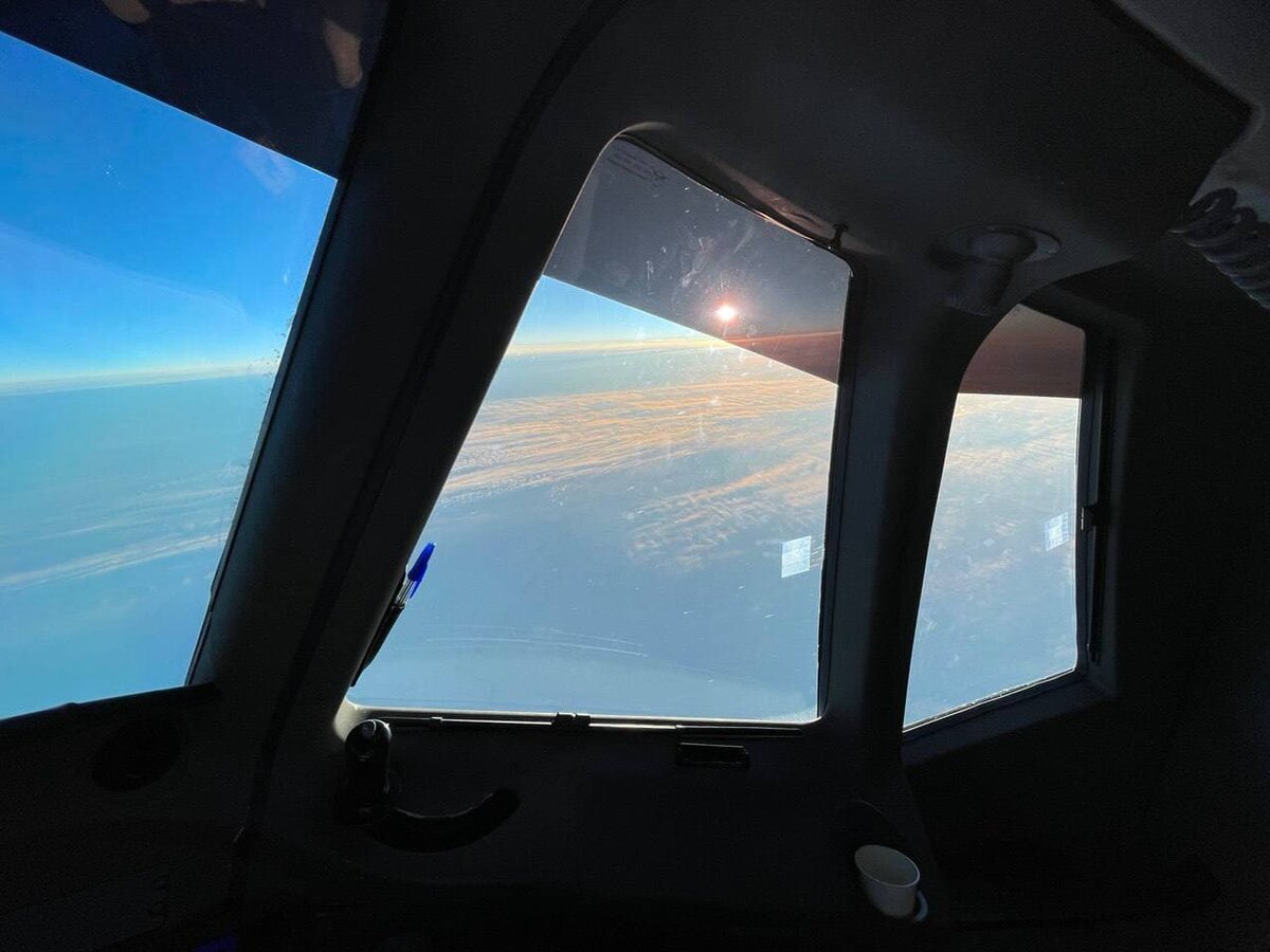   МС-21-310 во время испытаний в северных широтах