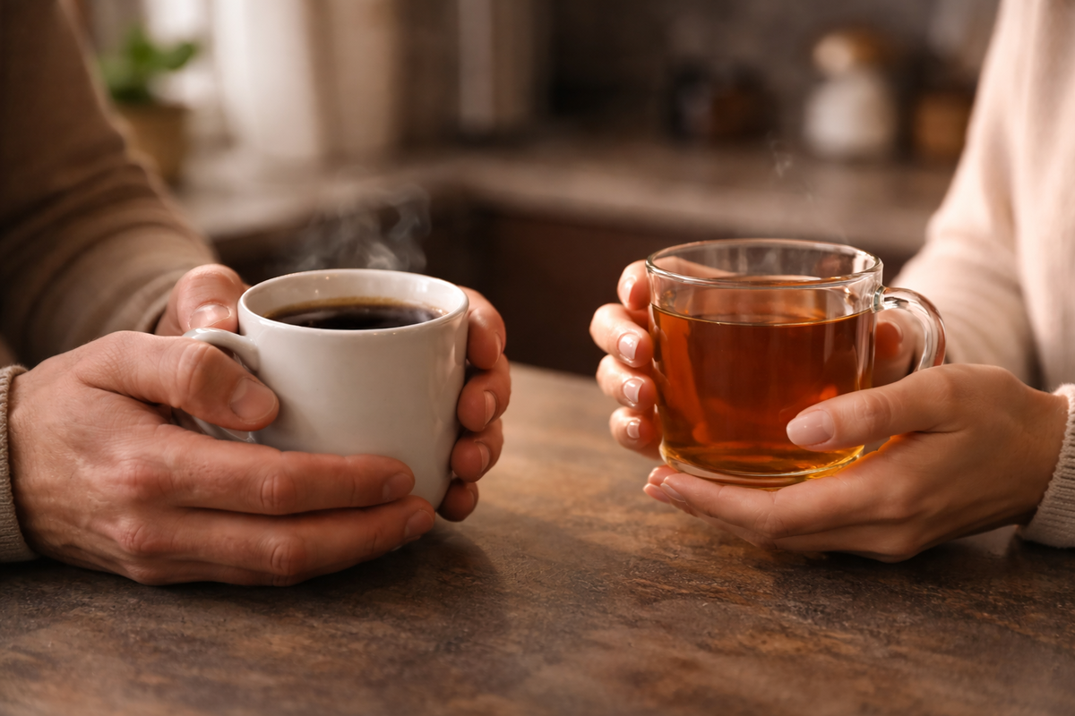 Кофеина больше в чае или кофе