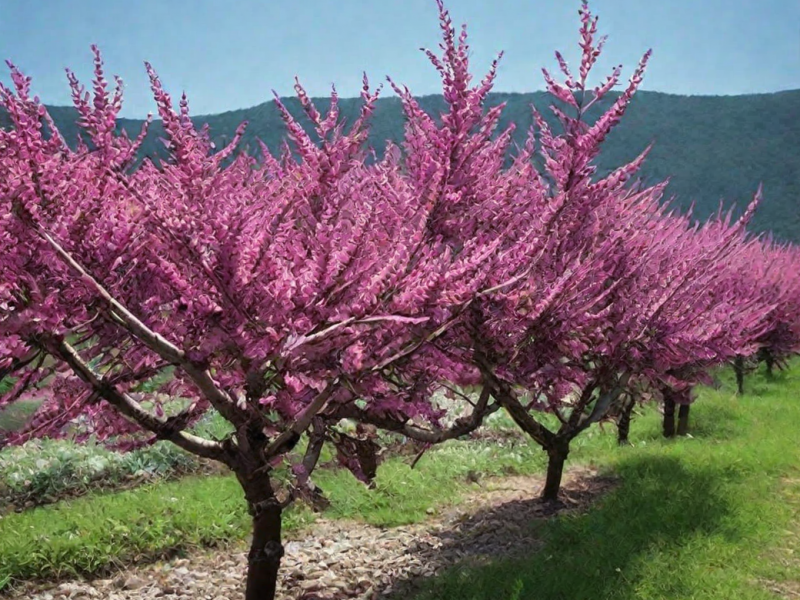 Деревья миндаля. Фото из открытого источника интернета.