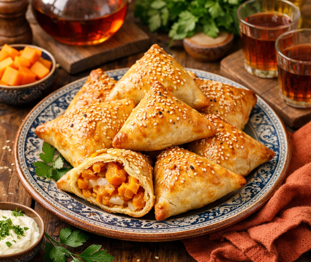 Самса с тыквой