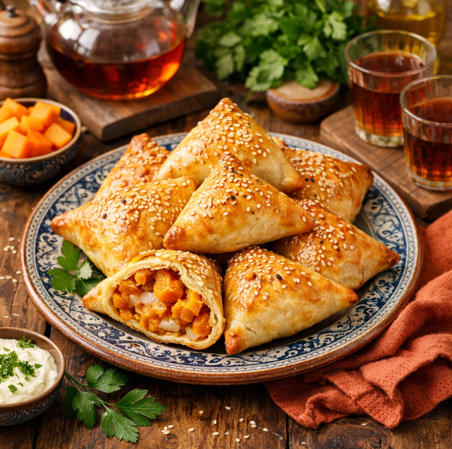 Самса с тыквой рецепты от Дарики