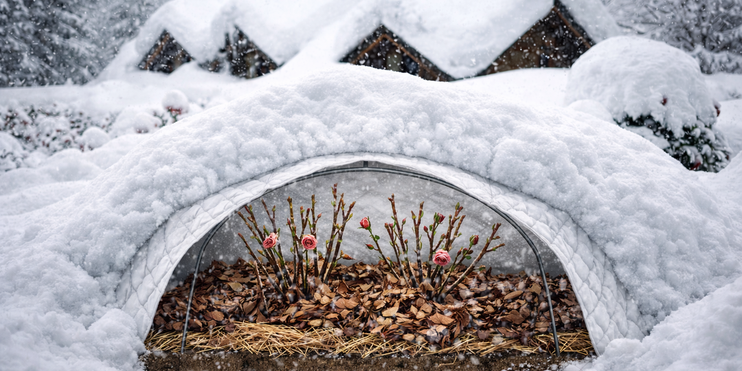 «Сугробы по крышу: как не похоронить свои розы заживо этой зимой?»