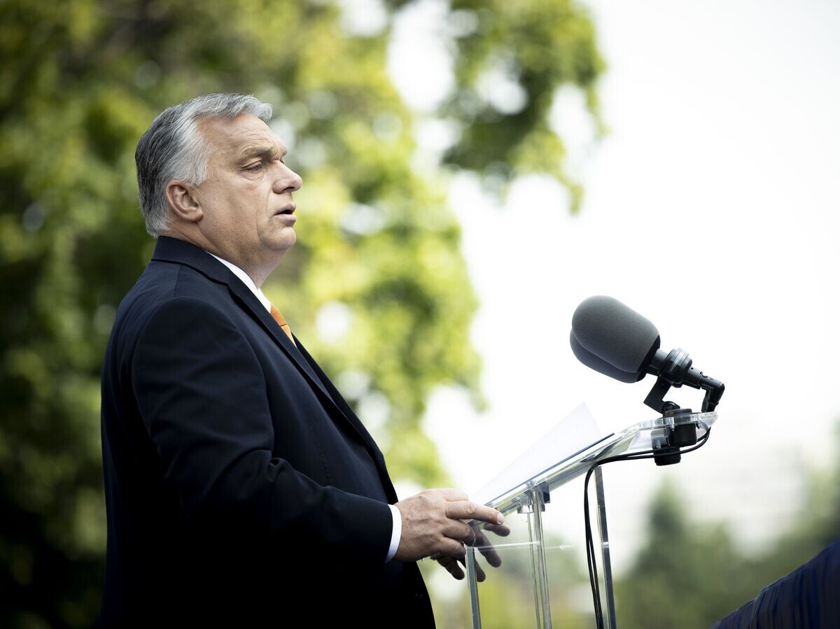    Премьер-министр Венгрии Виктор Орбан© Фото : Miniszterelnöki Sajtóiroda/Fischer Zoltán