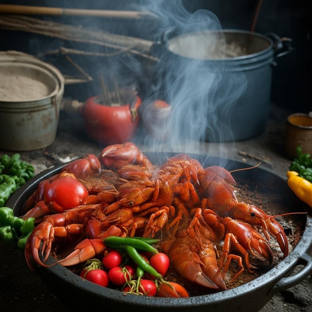 Сердце рыбацкого ужина, где каждый ингредиент играет свою роль.