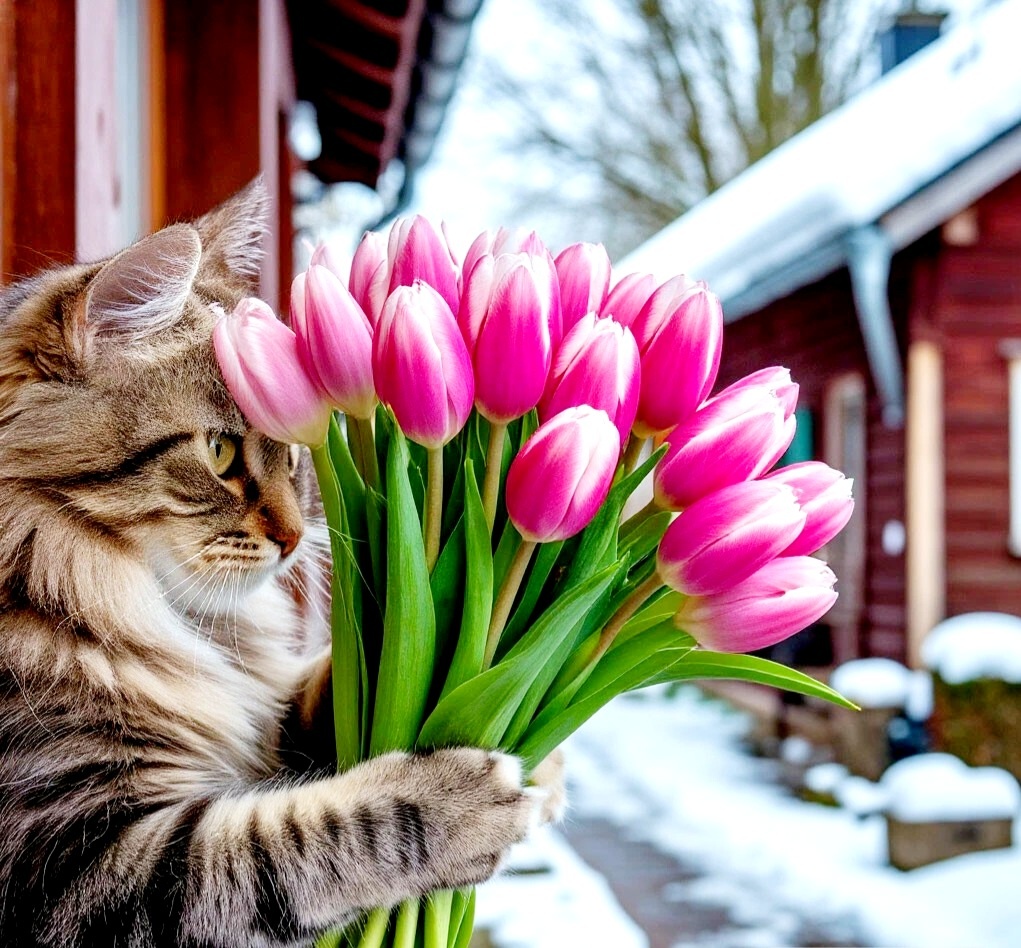 А правда, что женщины любят цветы и котиков?