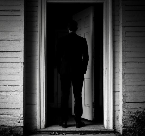 В полночь в дверь ворвался незнакомец. У него были ключи. И они подходили.