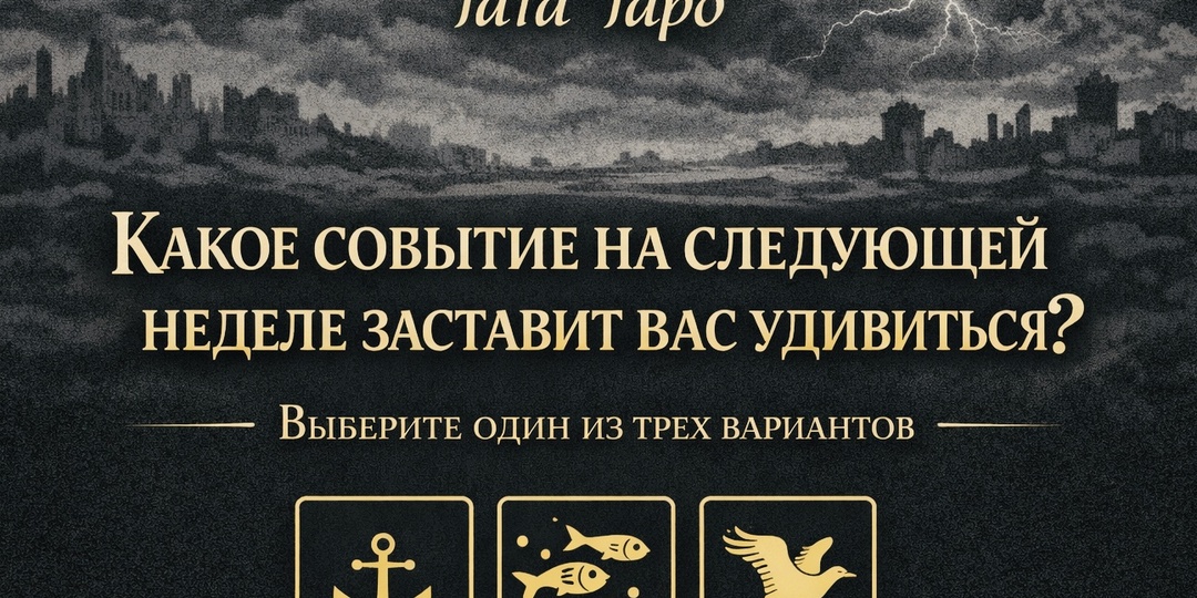 Какое событие на следующей неделе заставит вас удивиться?