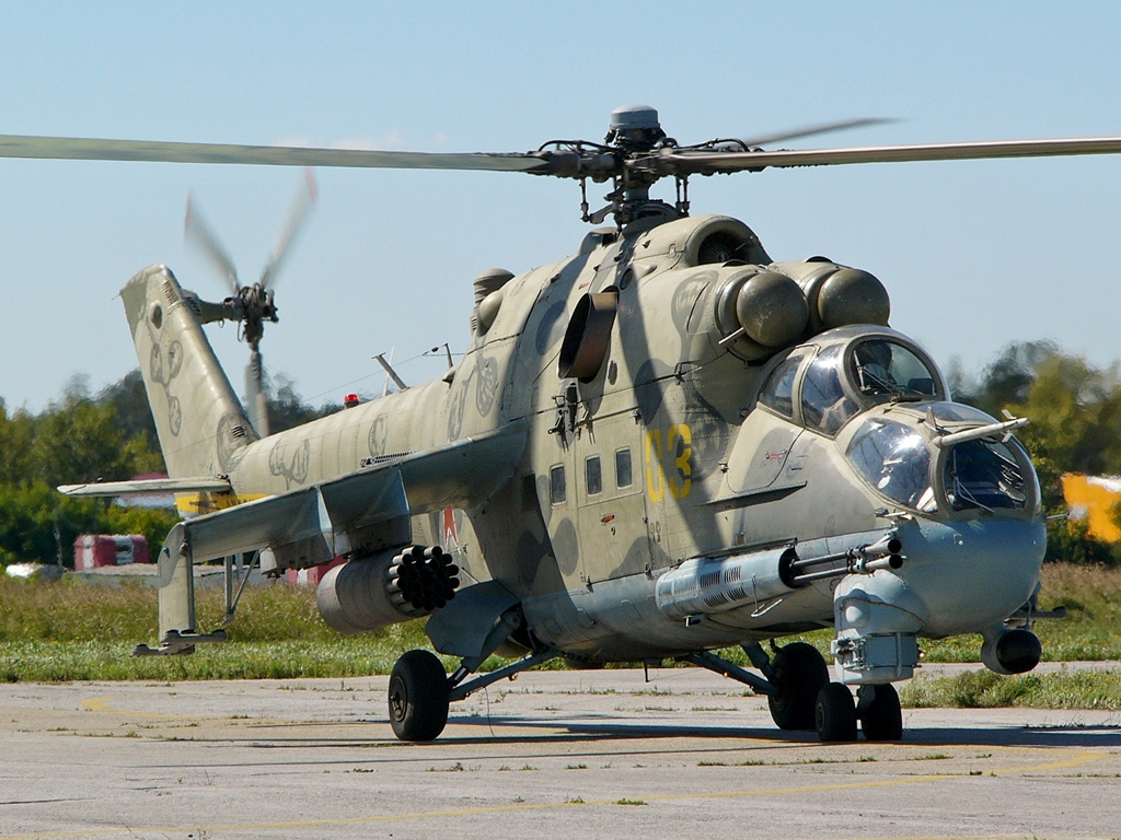 Ми-24П. Авторство: Gleb Osokin - Russian AviaPhoto Team, CC BY-SA 3.0 GFDL 1.2, via Wikimedia Commons