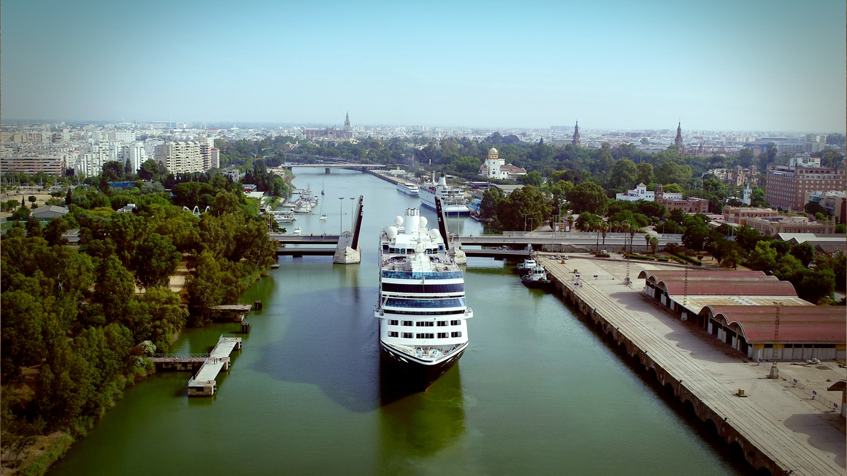 Порт Севилье в наше время