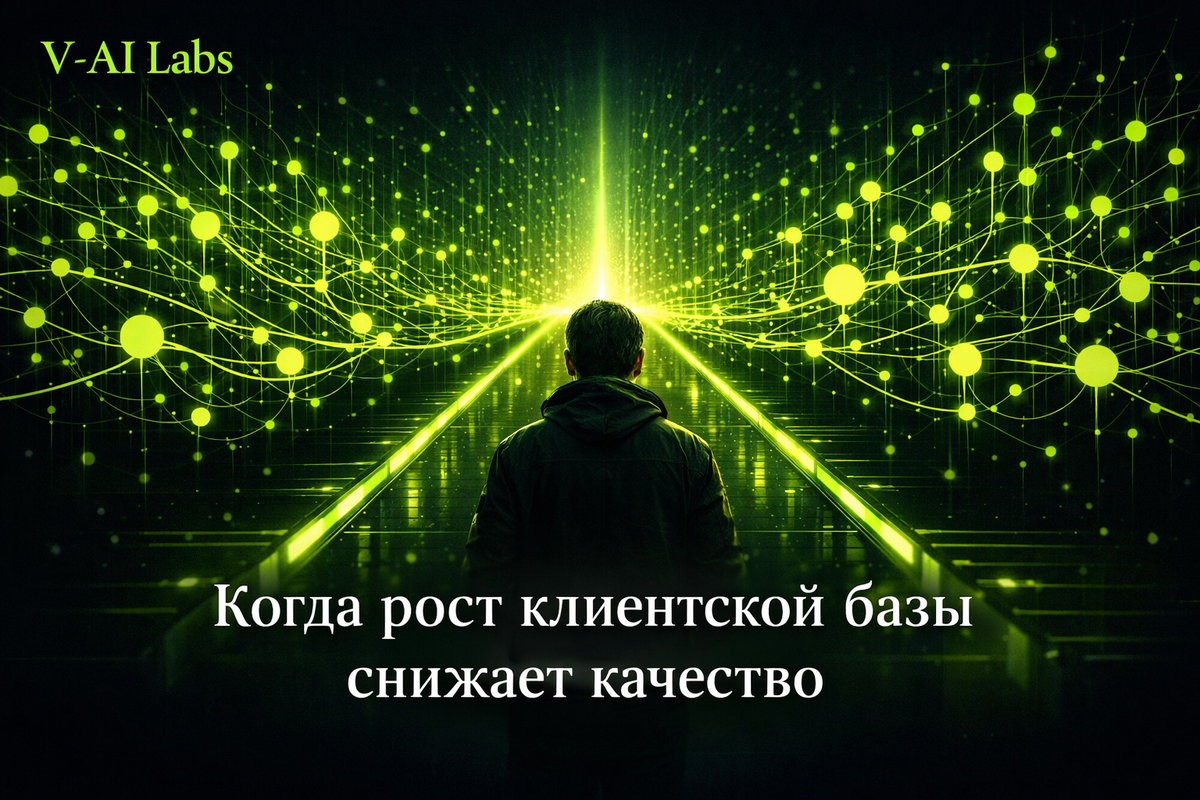    Когда рост клиентской базы начинает снижать качество обслуживания