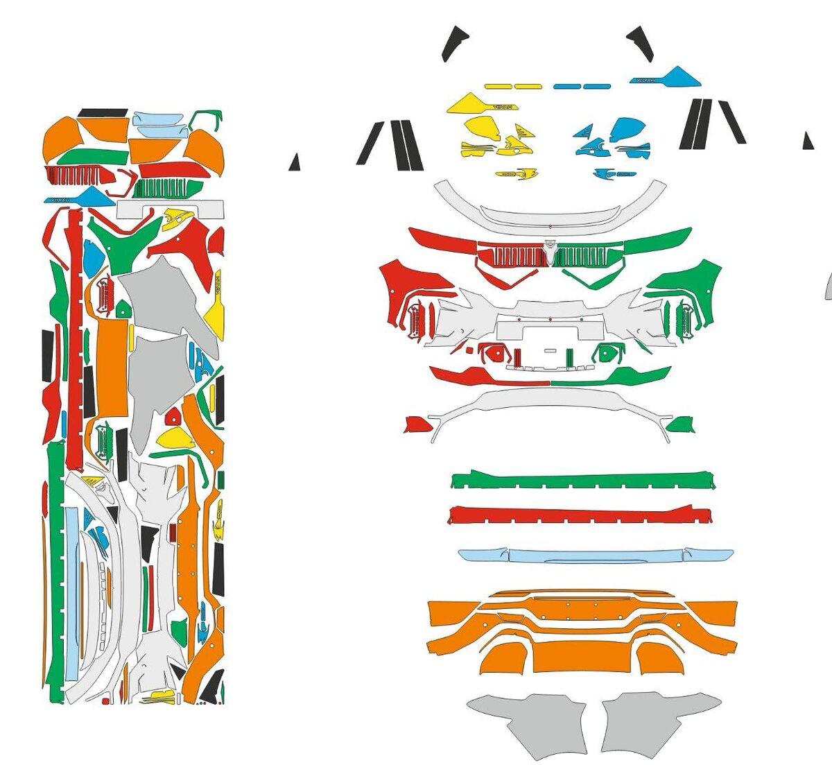 Набор лекал 