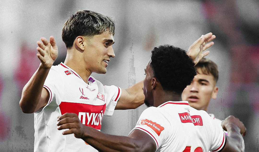    Пабло Солари и Маркиньос. ФК «Спартак»